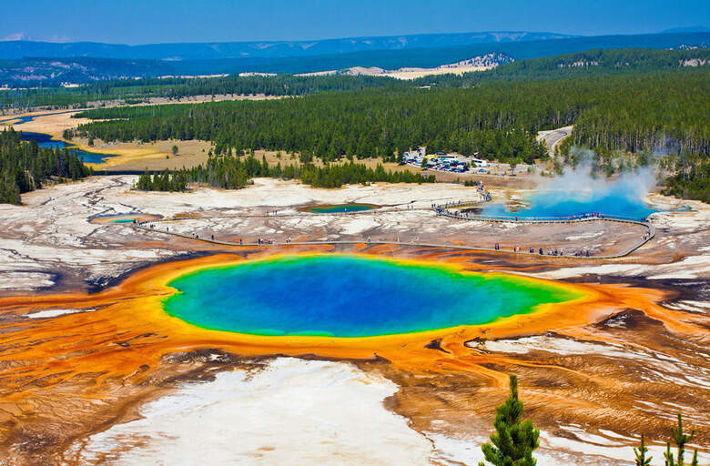 16. Йеллоустонский Национальный парк (Yellowstone National Park), Вайоминг, США