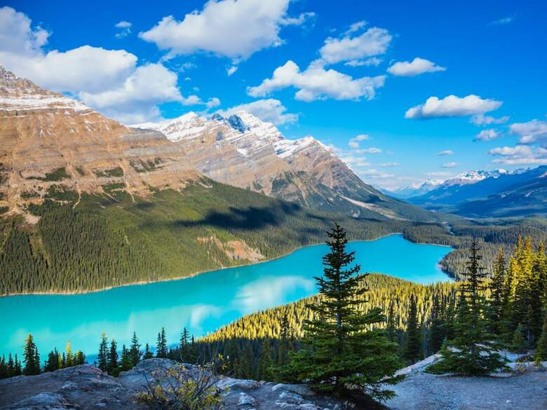 4. Озеро Пейто (Peyto Lake), Национальный Парк Банф (Banff National Park), Канада