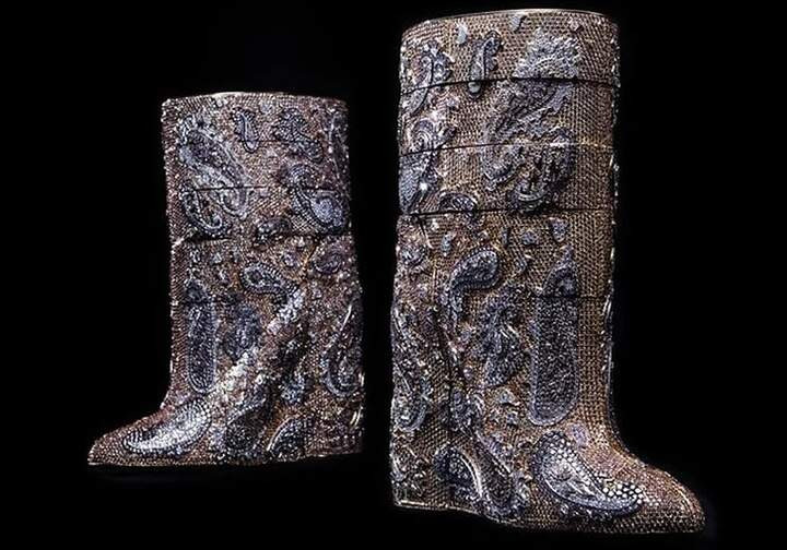 Af Vandevorts Diamond Boots (3,1 миллиона долларов)