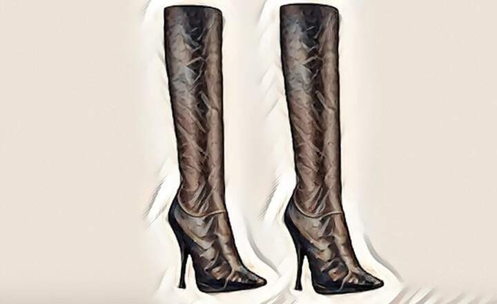 Louis Vienna Minimalism High Boots (4500 $)