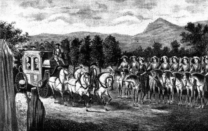 9. Он создал для императрицы «амазонскую роту»