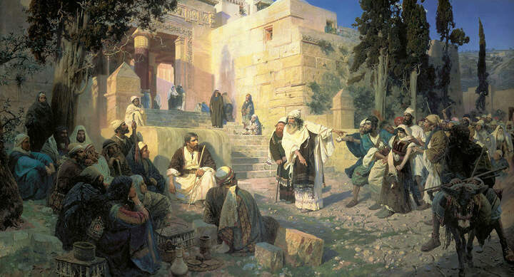 5. Василий Поленов. Христос и грешница. 1888