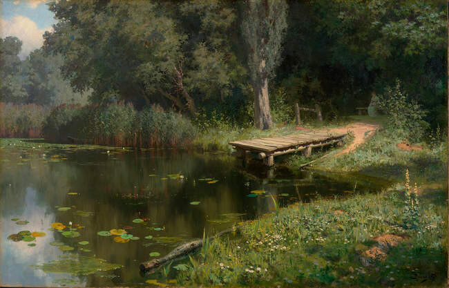 5. Заросший пруд, 1879