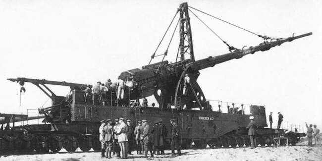 «Колоссаль», она же «Парижская пушка» и «Труба кайзера Вильгельма»