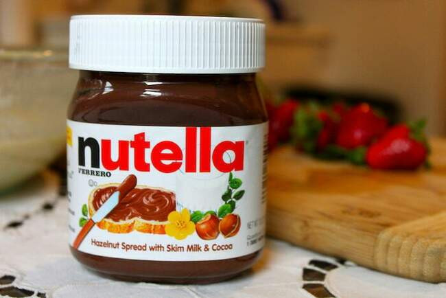7. «Nutella» - соотношение с точностью до орешка