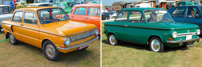ЗАЗ-966 feat. NSUPrinz 4 & ChevroletCorvair 1959 года