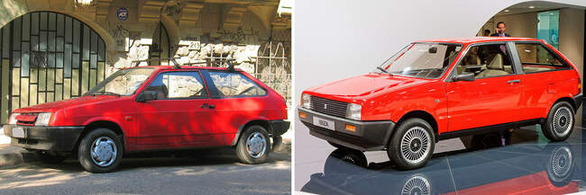 ВАЗ-2108 feat.SEAT ibiza & Porsche 924