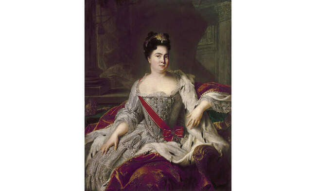 3. Марта Скавронская (Екатерина I)