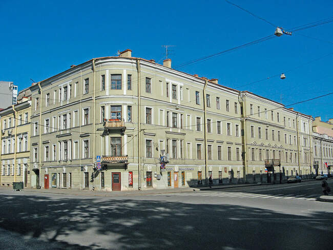 6. Дом возлюбленной М.Б