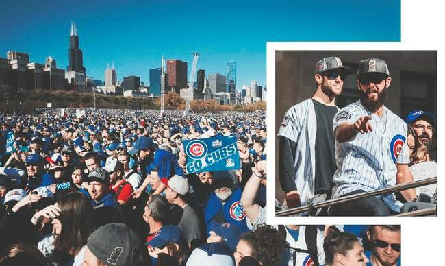 4 Парад в честь победы Chicago Cubs