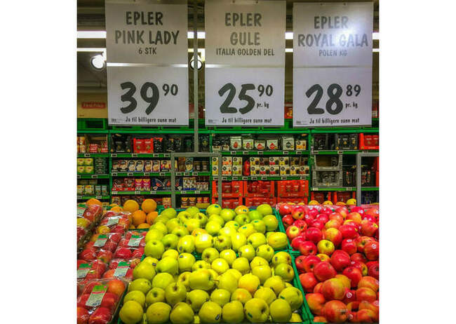 2. Дорогие продукты