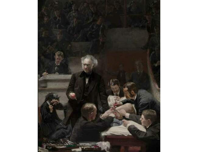 15. Клиника Гросса, Томас Икинс, 1875