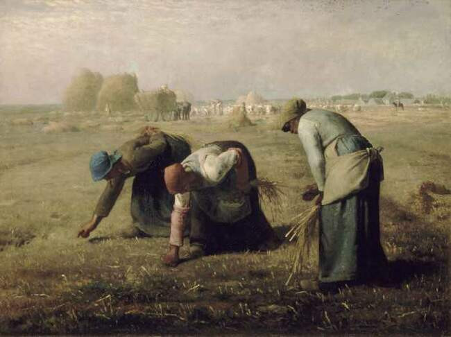 17. Сборщицы колосьев, Жан-Франсуа Милле, 18