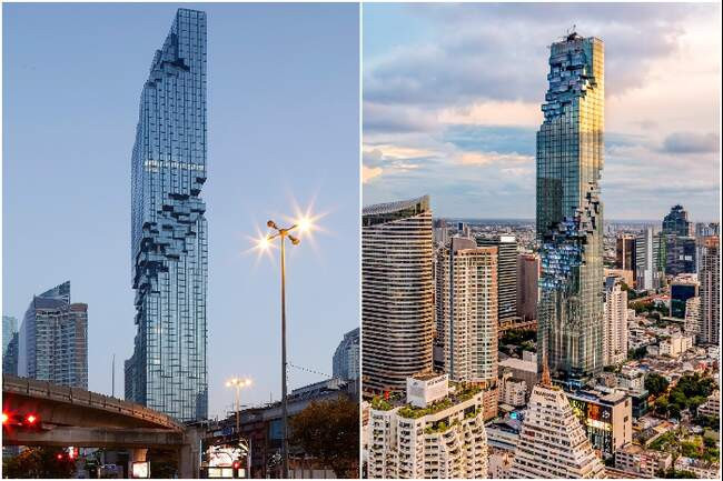 3. Небоскреб MahaNakhon в Бангкоке (Таиланд)