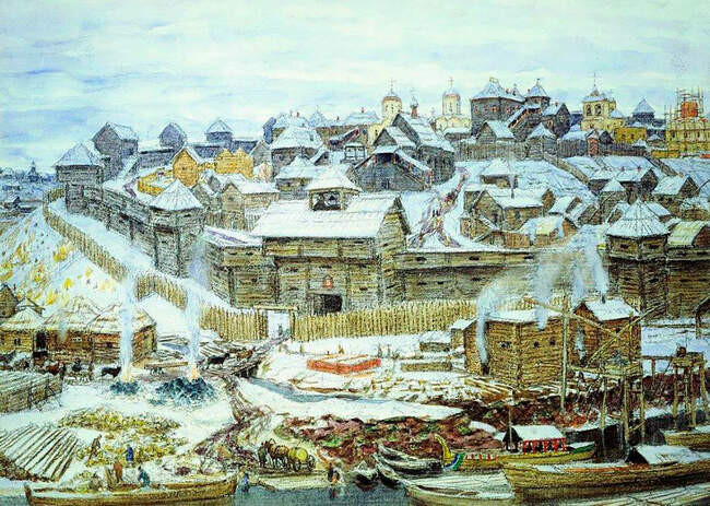 5) Аполлинарий Васнецов - Московский кремль