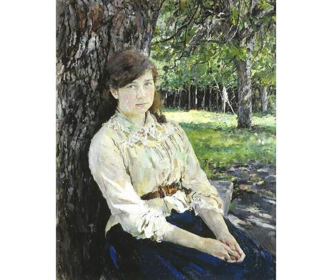 «Девушка, освещенная солнцем»