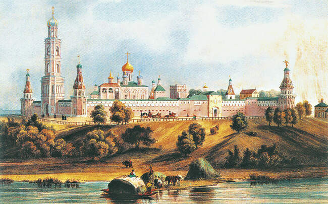 6. Симонов монастырь (1370-е - 1930 г.), уцелело несколько построек