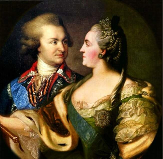 3. Екатерина Великая и Григорий Потёмкин