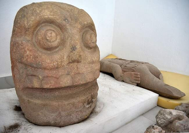 Храм Шипе-Тотека в Теуакане, Мексика