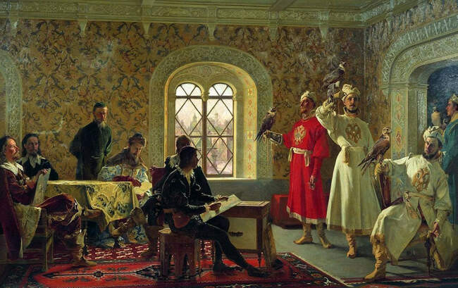 Алексей Михайлович и соколиная охота