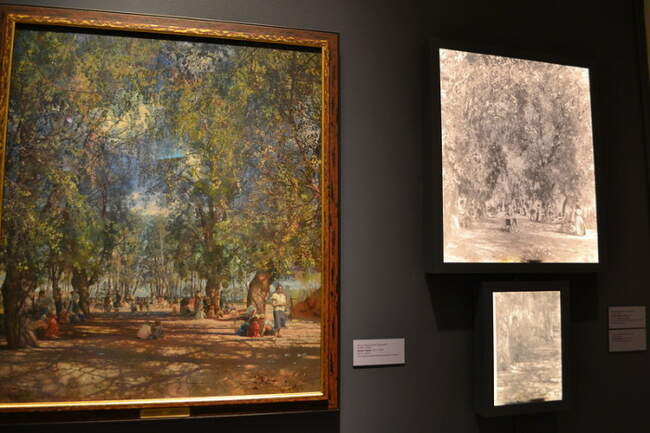 И.И Бродский. Какую тайну скрывала картина "Аллея парка" (1930).