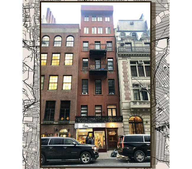 6. Квартира Льва Термена. 37 West 54th Street