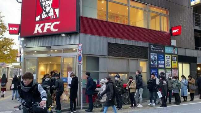 3. Рождество KFC в Японии