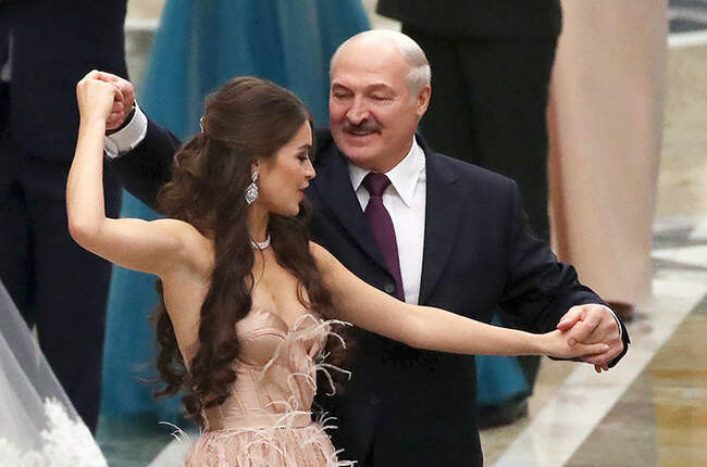 Александр Лукашенко и Мария Василевич