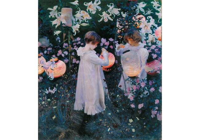 5. Джон Сарджент «Гвоздика, лилия, лилия, роза» (1886 г.)