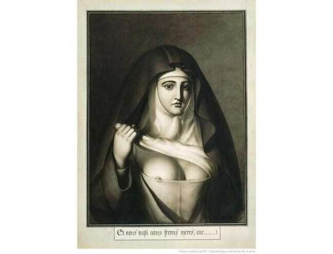 2. Жан-Жак Леке «Я Дева, но не святая» (ок. 1810 г.)