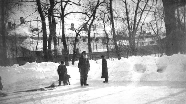 Выбирайтесь всей семьей на каток, как Лев Толстой