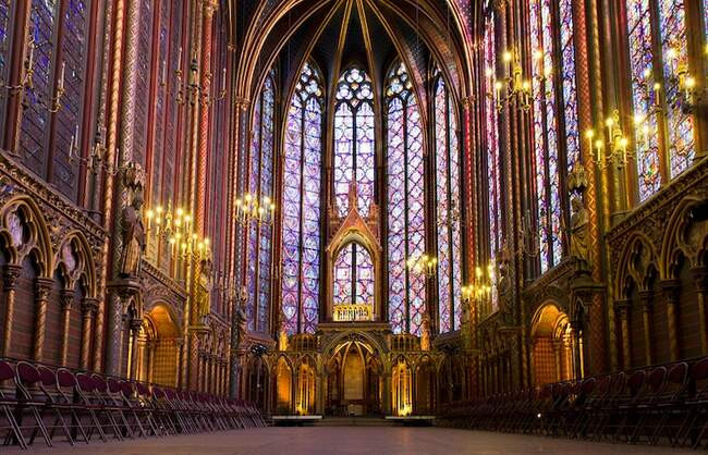 4. Сент-Шапель (Sainte-Chapelle)