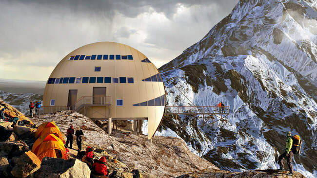4. Приют для альпинистов в горах Непала, GAFA architects