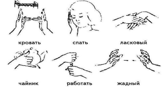 Первый язык жестов