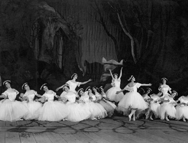 6) Сцена из балета «Сильфиды» («Шопениана»), 1909