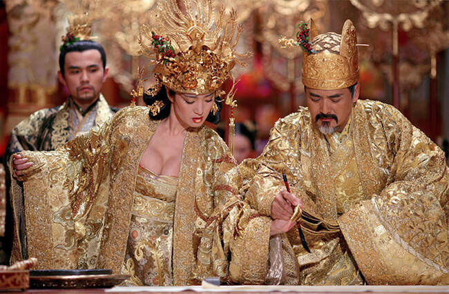 Проклятие золотого цветка (Man cheng jin dai huang jin jia), фильм, 2006