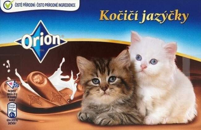 8. Шоколадные кошачьи язычки
