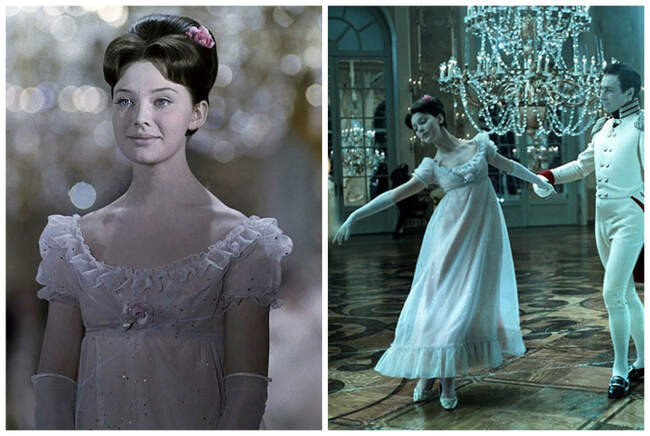 Платье Наташи Ростовой из «Войны и мира» (1966)
