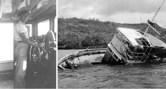 13. В 1955 году исчезли все 25 человек экипажа судна, хотя само судно не затонуло