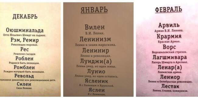 В честь Ленина