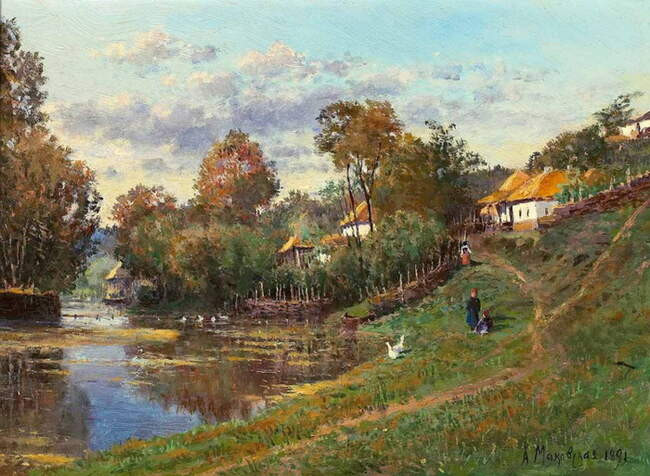 Александра Маковская, Константин Маковский