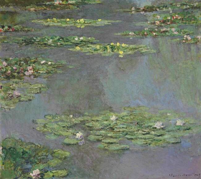 7. Водяные лилии, 1905