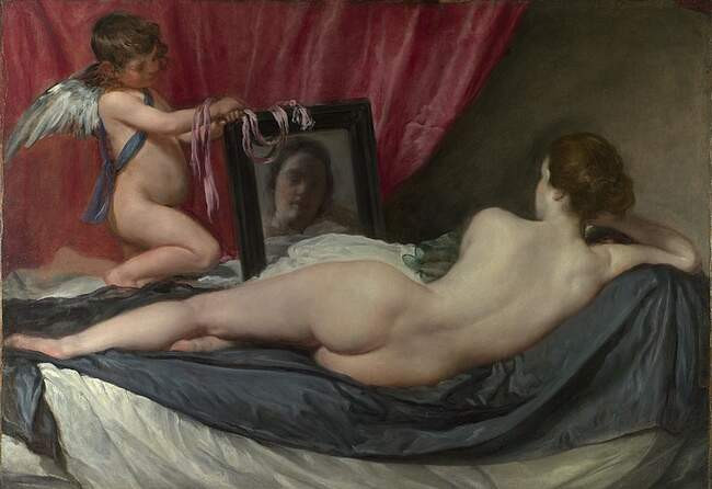 «Венера с зеркалом», Диего Веласкес (1647-1651 гг.)