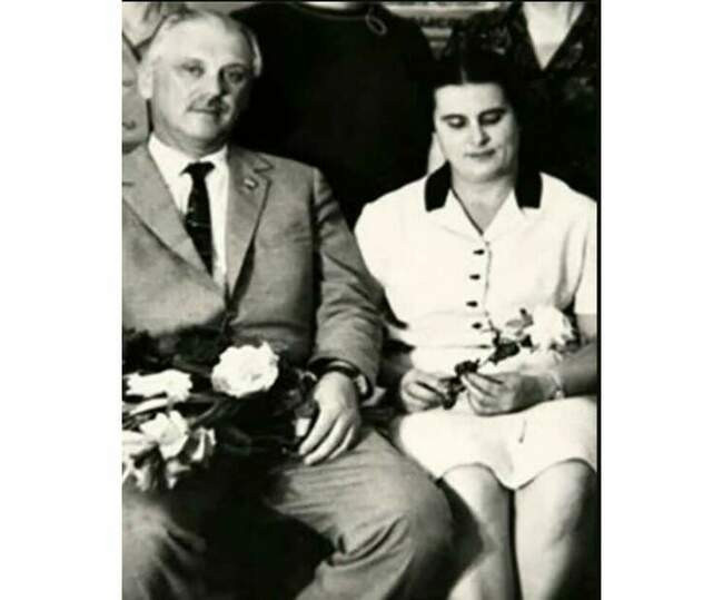 Наталья Кончаловская и Сергей Михалков