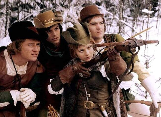 «Три орешка для Золушки», 1973 год, Чехословакия, ГДР