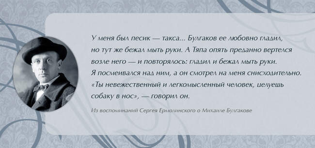 Мойте руки, как Михаил Булгаков