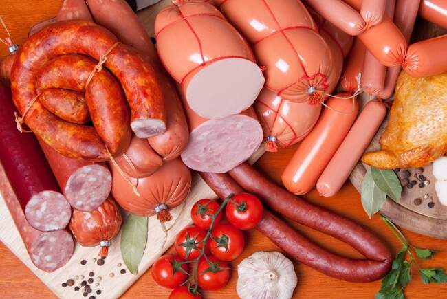 7. Переработанное мясо