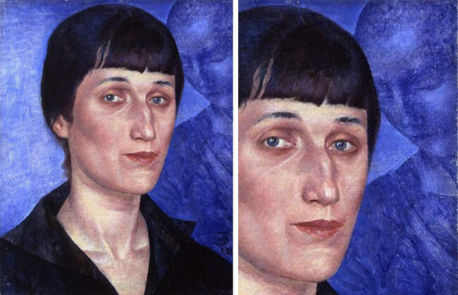4. Портрет в период трагедий: Кузьма Петров-Водкин (1922)