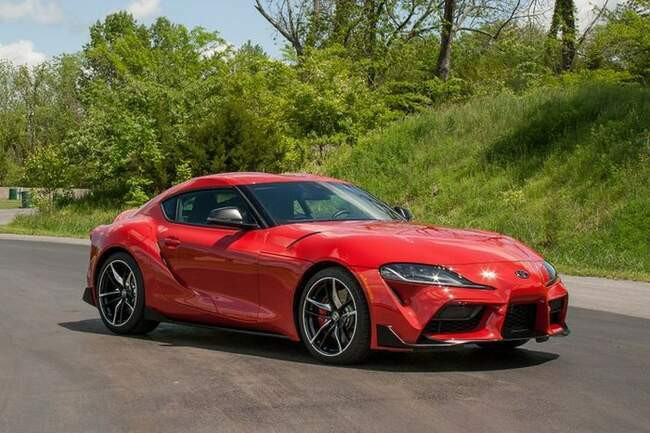 11. Toyota Supra 2020, 3,8 с