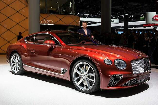 10. Bentley Continental GT W12, 3,7 с